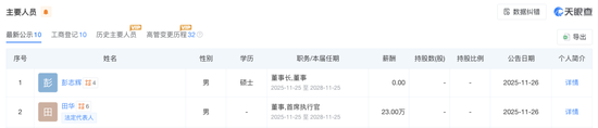 稚晖君，正式担任董事长